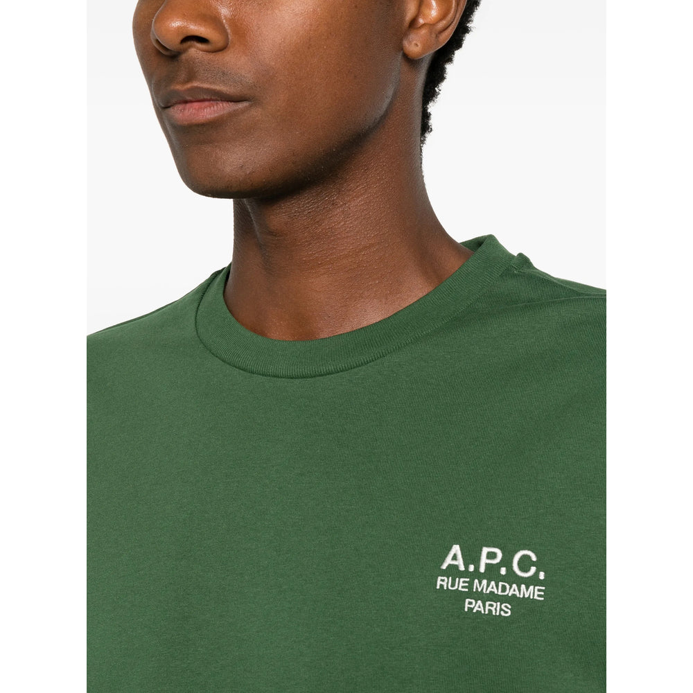 A.P.C. Green T-Shirts & Vests - T-Shirts Men A.P.C.