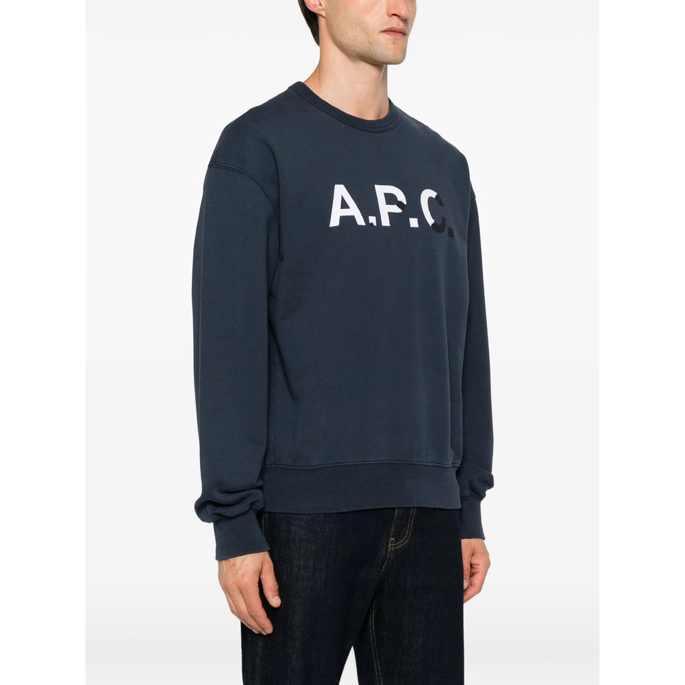 A.P.C. Blue Sweaters & Knitwear - Sweatshirts Men A.P.C.