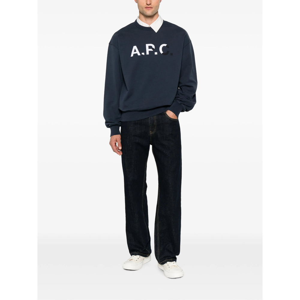 A.P.C. Blue Sweaters & Knitwear - Sweatshirts Men A.P.C.