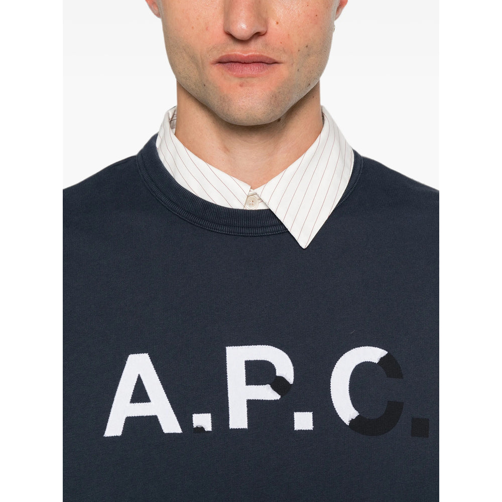A.P.C. Blue Sweaters & Knitwear - Sweatshirts Men A.P.C.