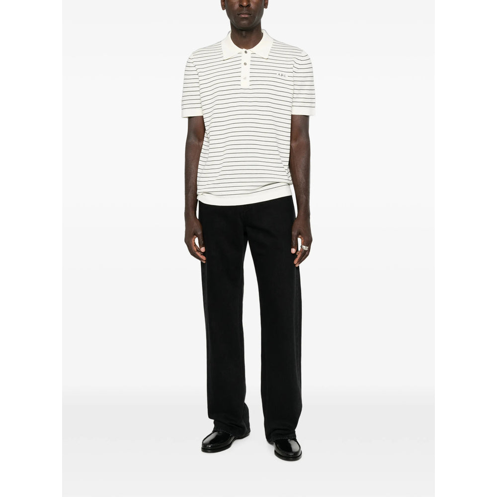 A.P.C. Neutrals Polo Shirts Men A.P.C.