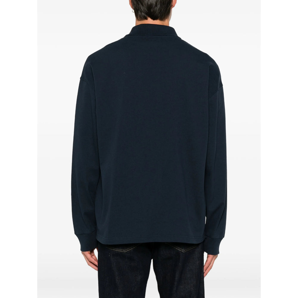 A.P.C. Blue Polo Shirts Men A.P.C.