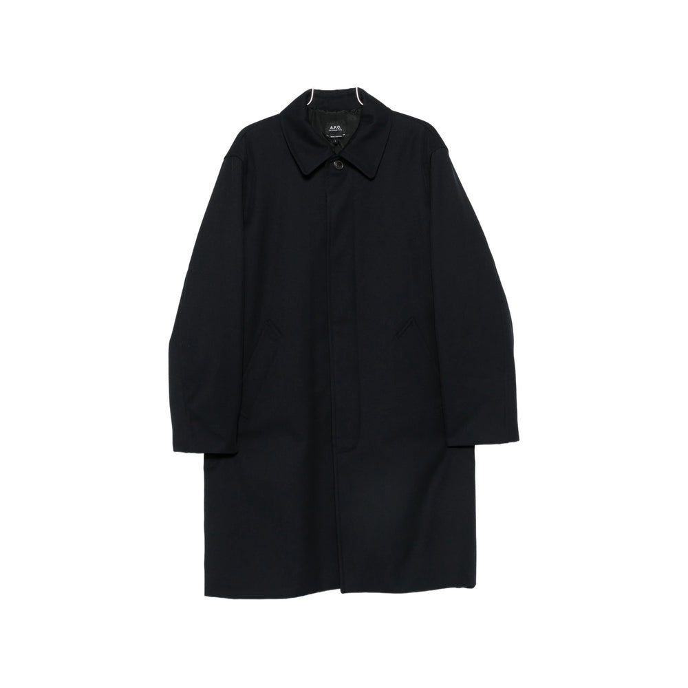 A.P.C. Blue Coats - Single Breasted Coats Men A.P.C.