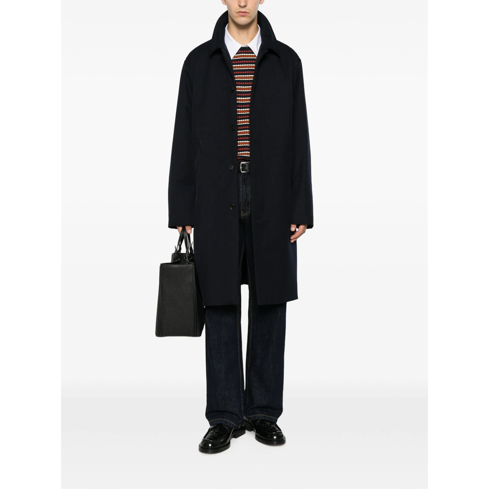 A.P.C. Blue Coats - Single Breasted Coats Men A.P.C.