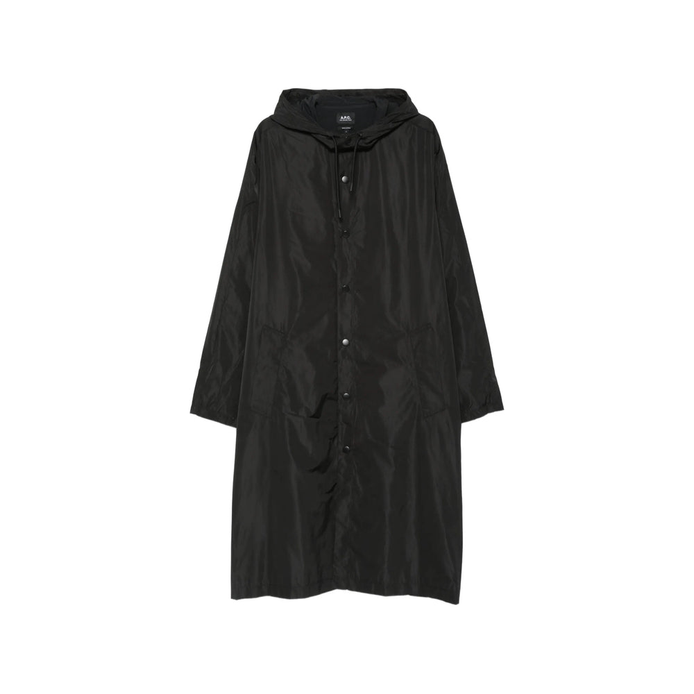 A.P.C. Black Coats - Raincoats Men A.P.C.