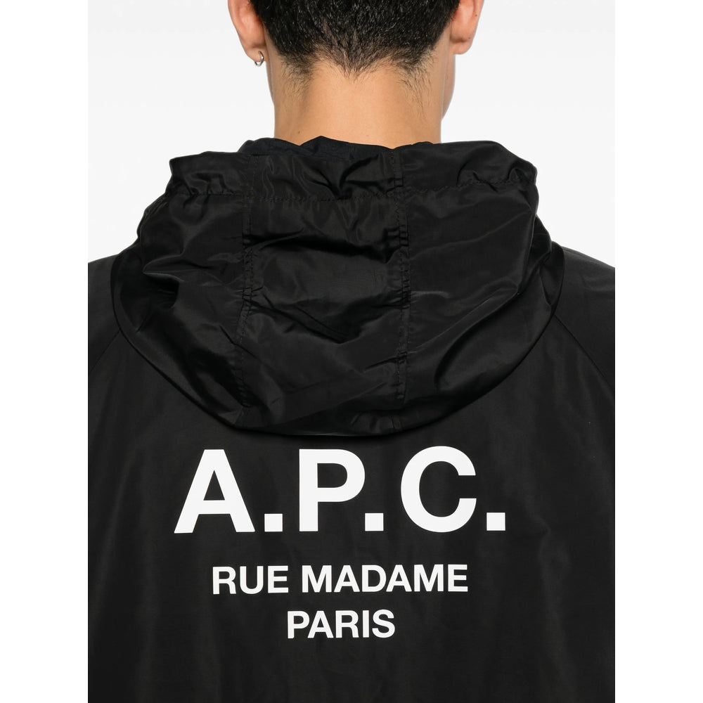 A.P.C. Black Coats - Raincoats Men A.P.C.