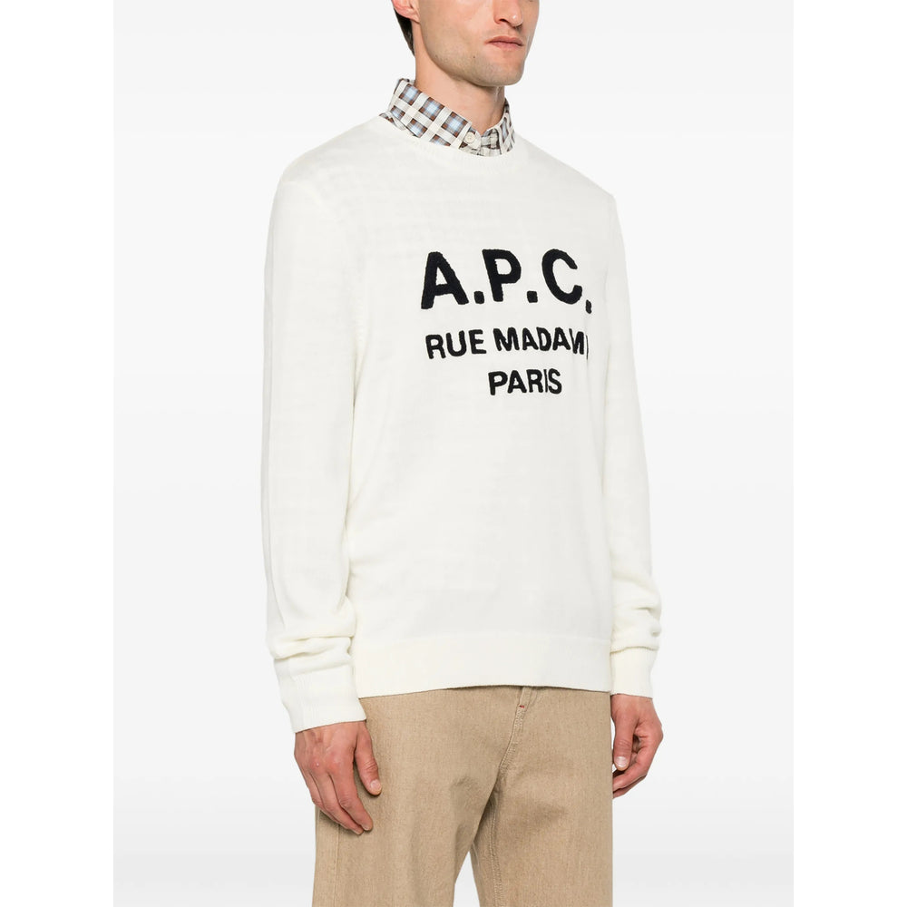 A.P.C. Neutrals Sweaters & Knitwear - Jumpers Men A.P.C.