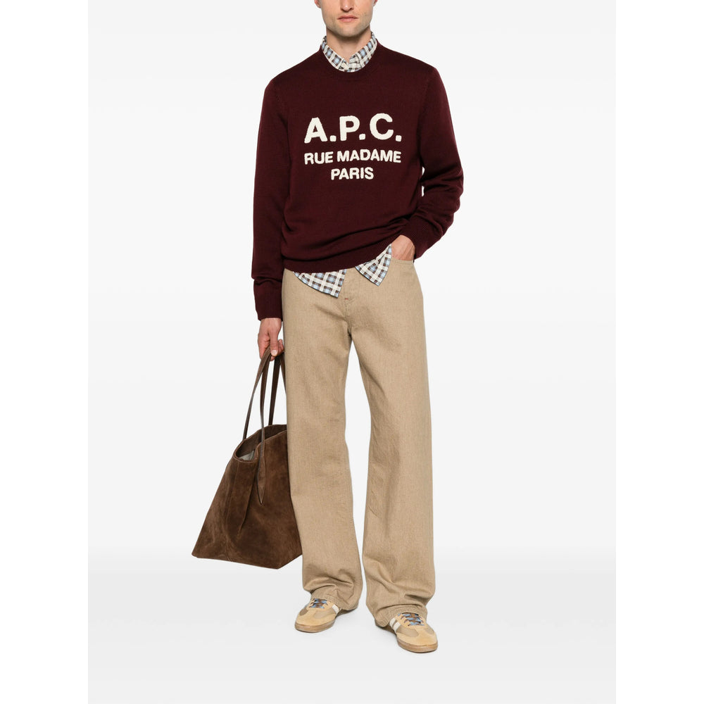 A.P.C. Red Sweaters & Knitwear - Jumpers Men A.P.C.