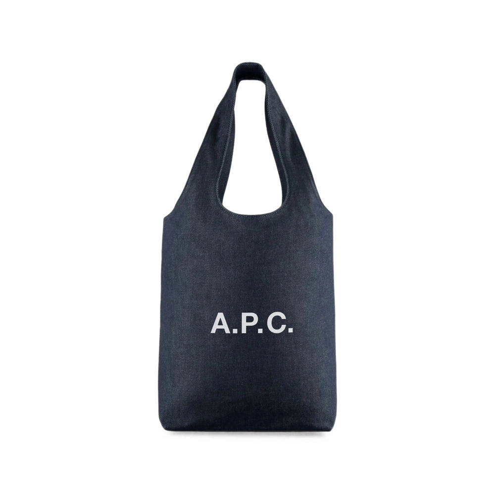 A.P.C. Blue Tote Bags Men A.P.C.