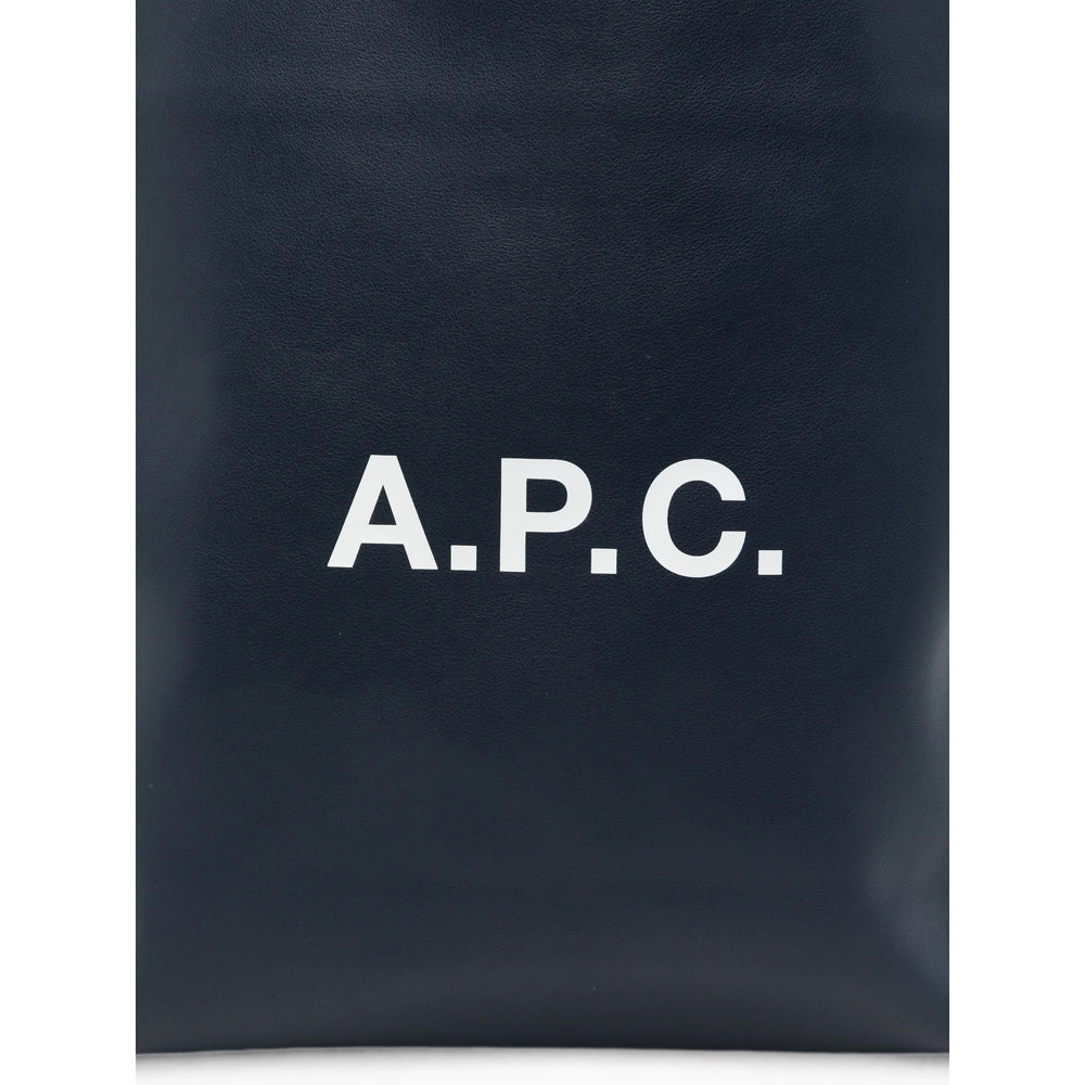 A.P.C. Blue Tote Bags Women A.P.C.