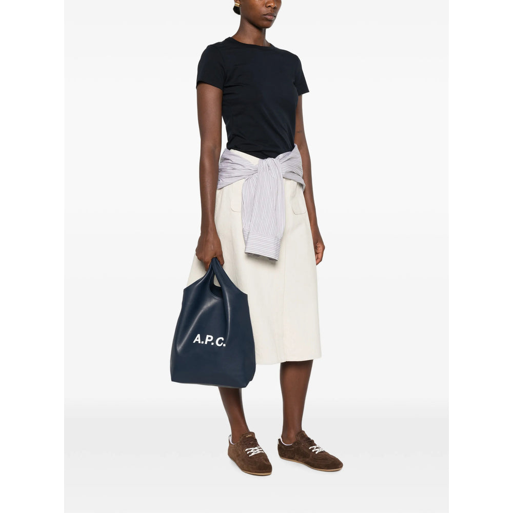 A.P.C. Blue Tote Bags Women A.P.C.