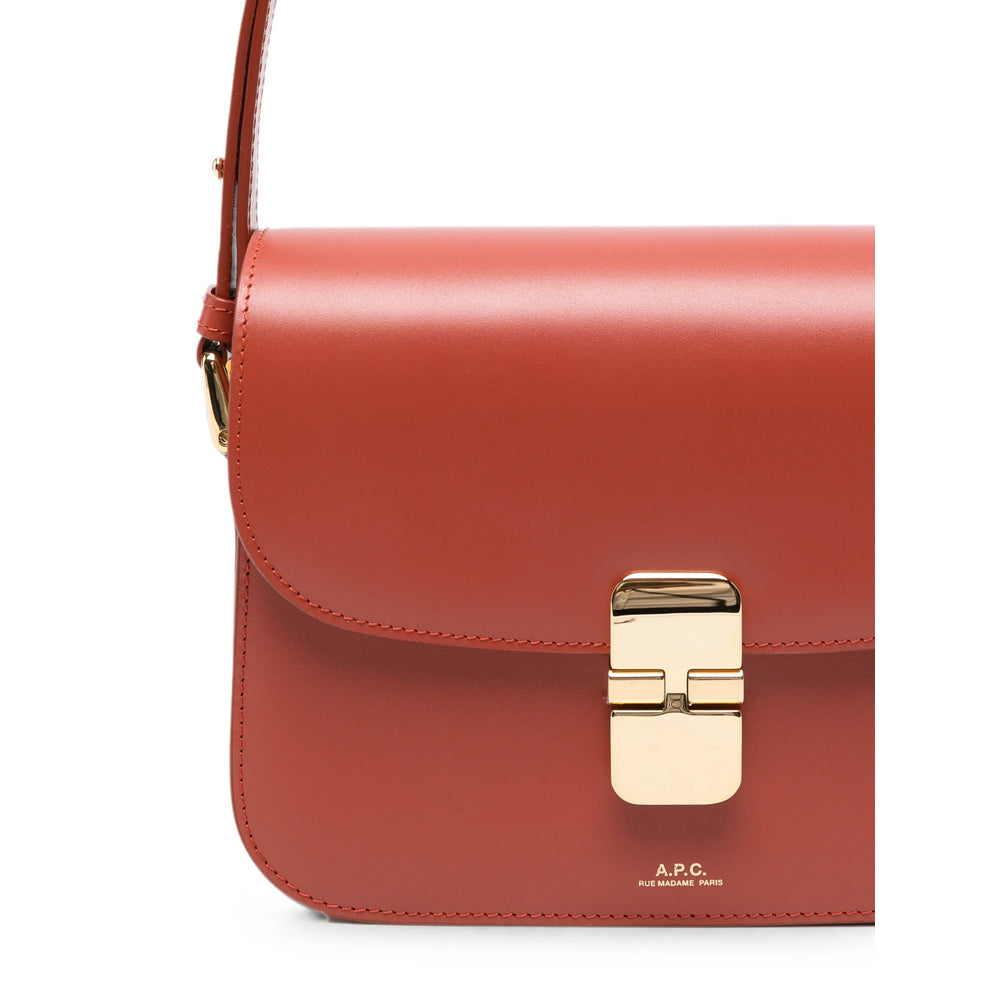 A.P.C. Orange Shoulder Bags Women A.P.C.
