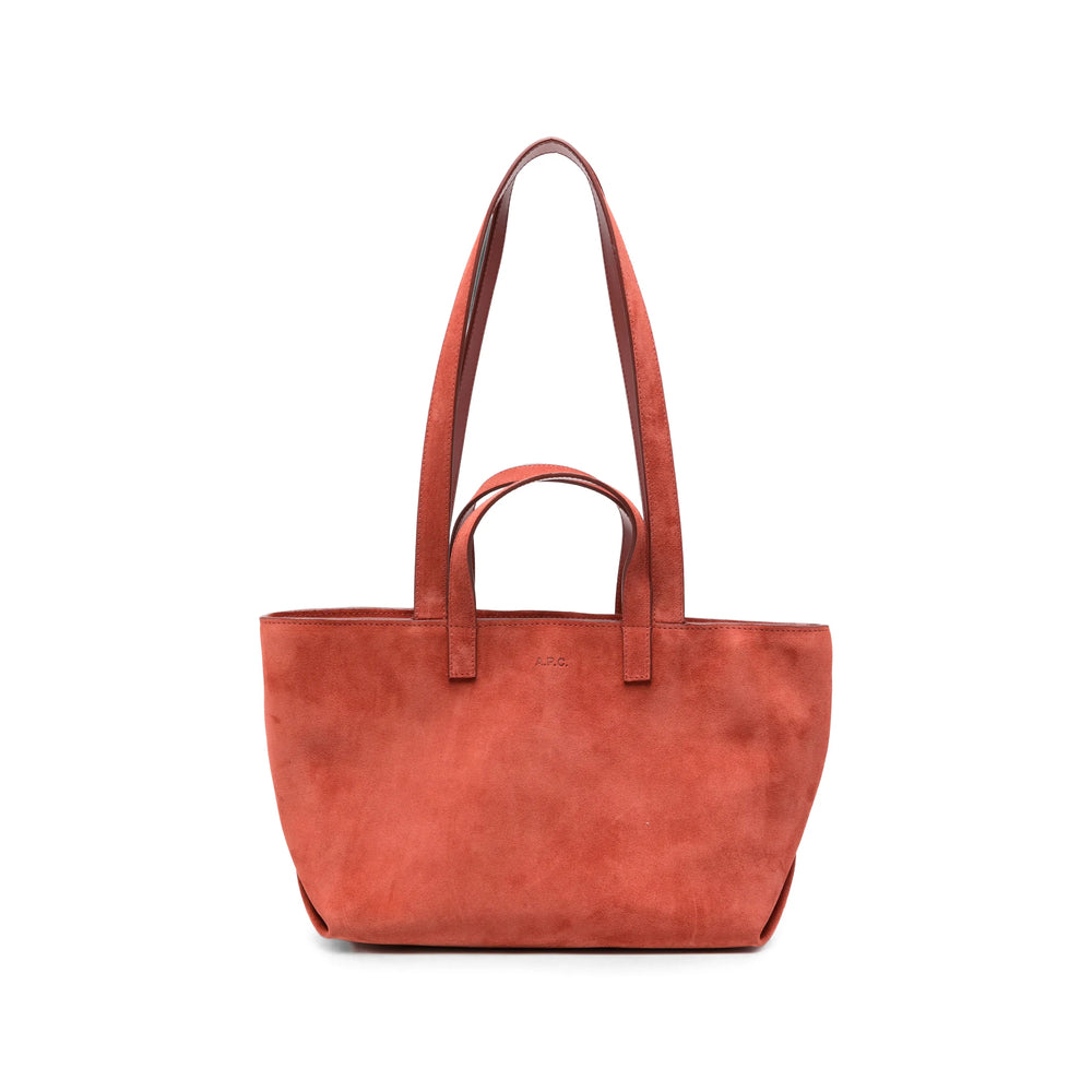 A.P.C. Orange Tote Bags Women A.P.C.