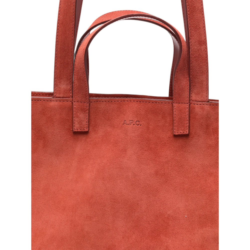 A.P.C. Orange Tote Bags Women A.P.C.
