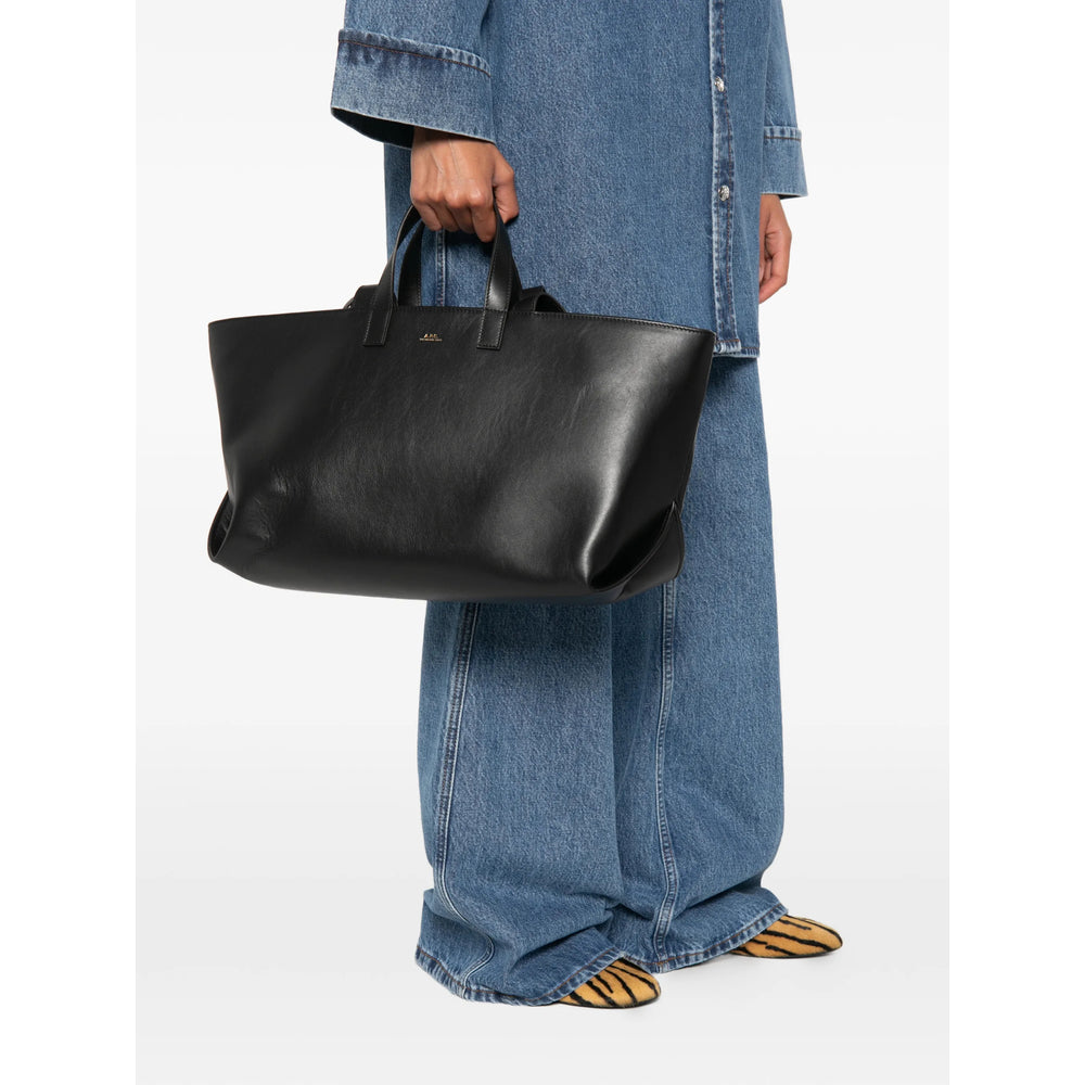 A.P.C. Black Tote Bags Women A.P.C.