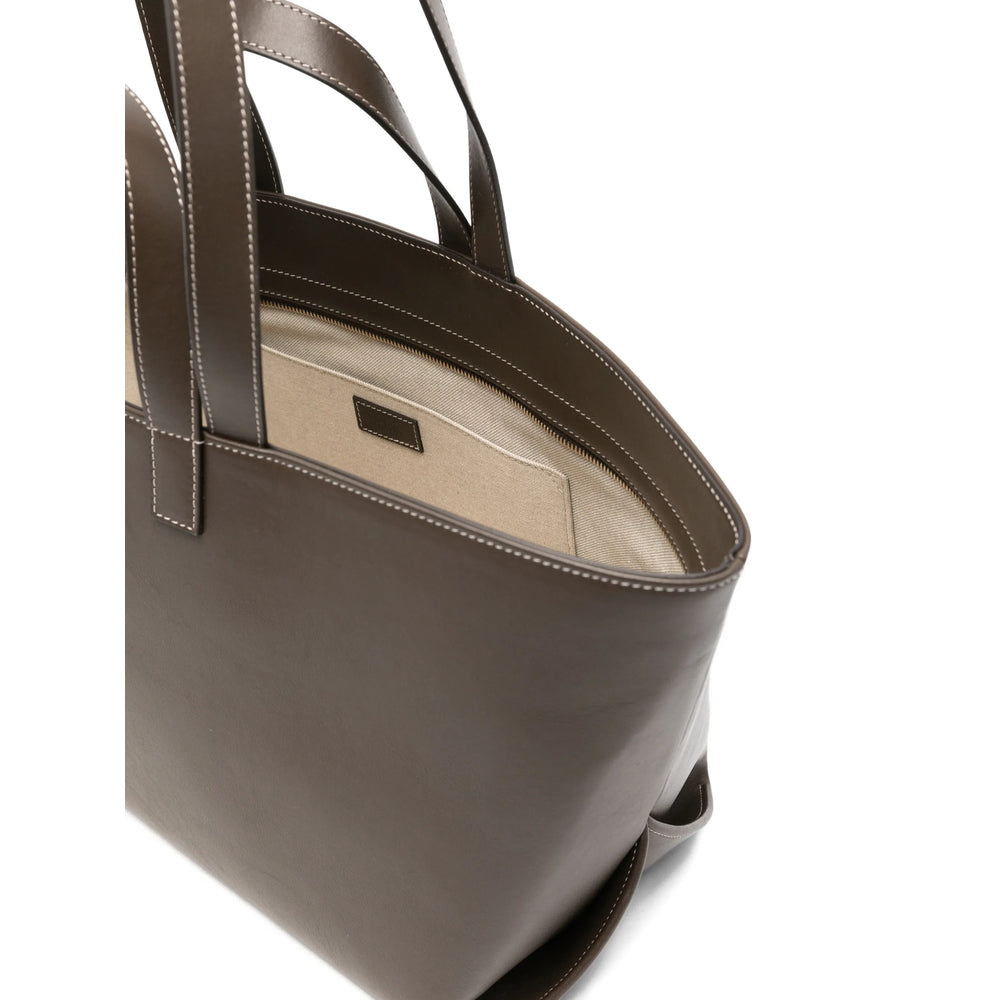 A.P.C. Brown Tote Bags Women A.P.C.