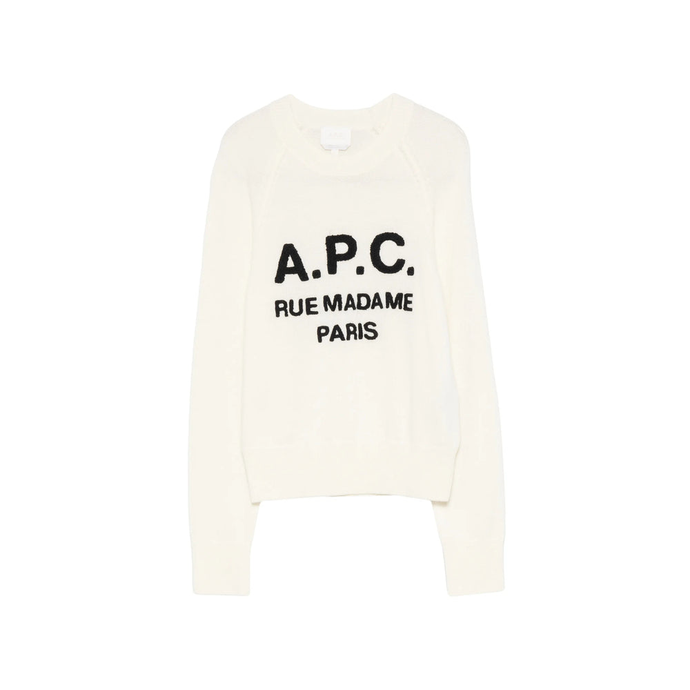 A.P.C. White Knitwear - Jumpers Women A.P.C.
