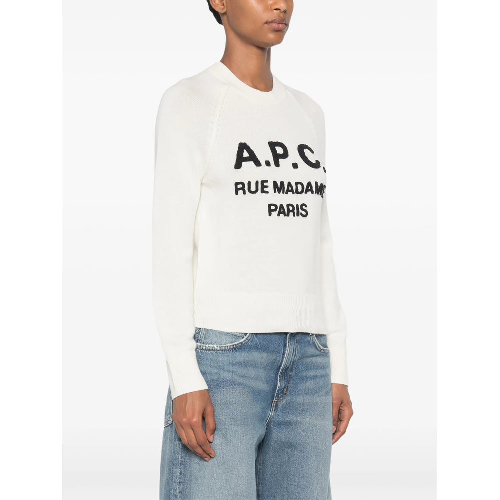 A.P.C. White Knitwear - Jumpers Women A.P.C.