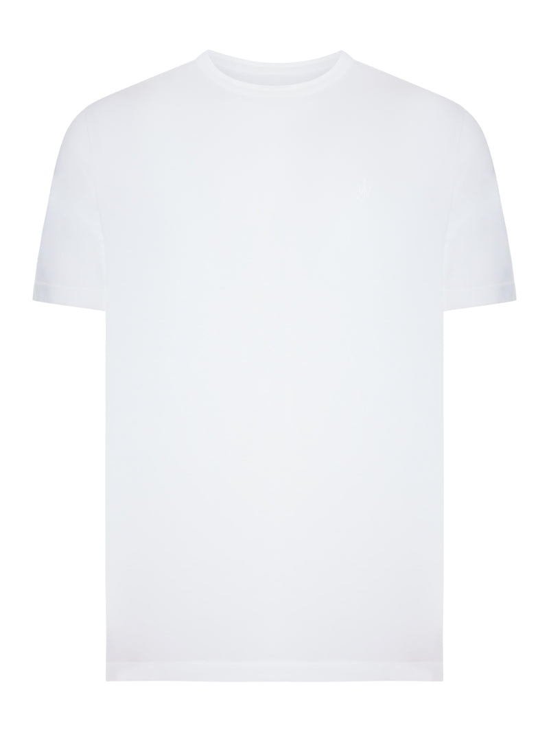 J.W.Anderson Men T-Shirt With Embroidered Anchor