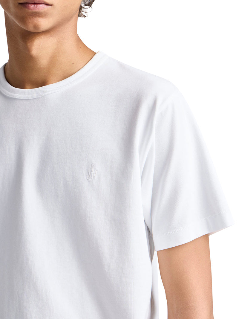 J.W.Anderson Men T-Shirt With Embroidered Anchor J.W. ANDERSON