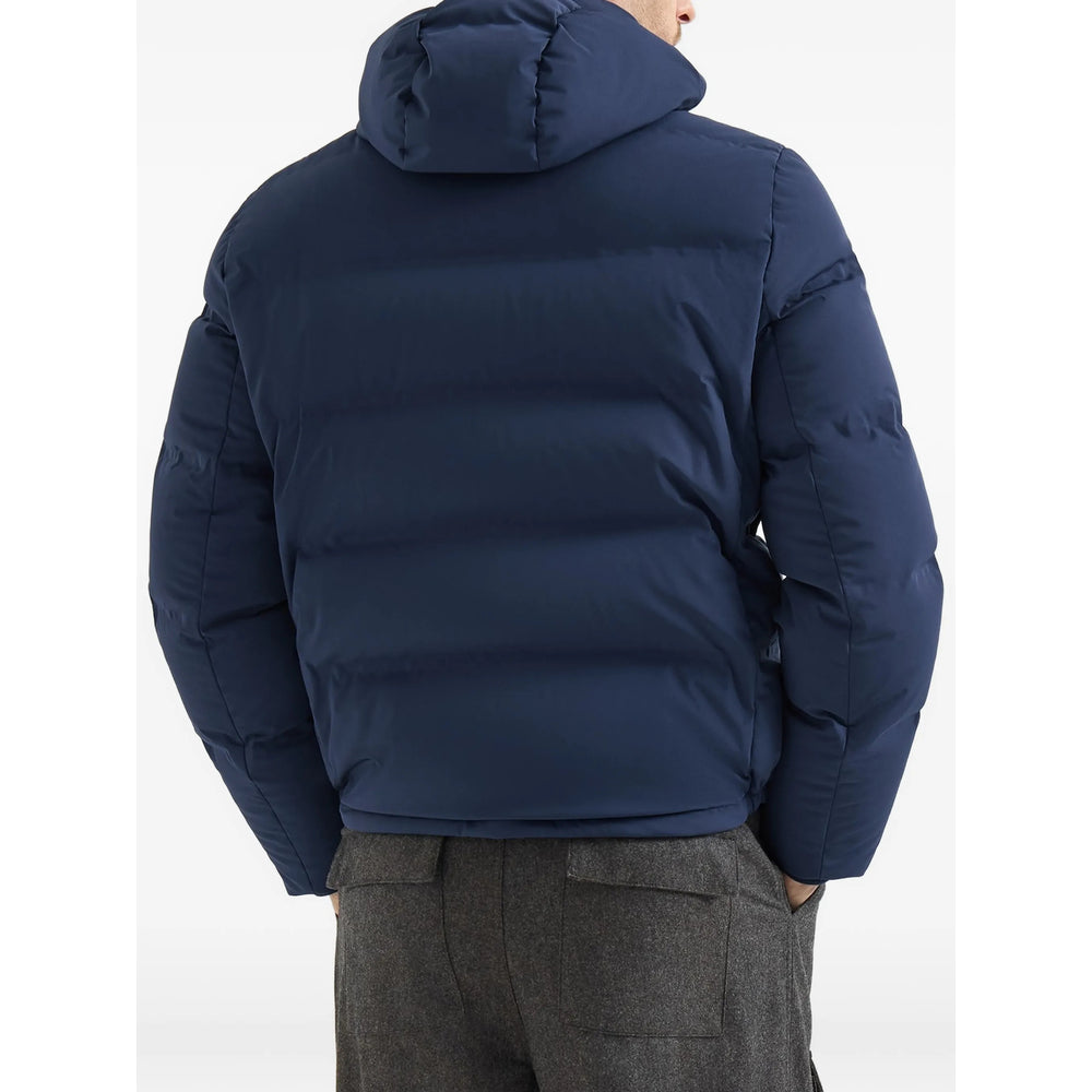 Brunello Cucinelli Blue Jackets - Padded & Down Jackets Men BRUNELLO CUCINELLI