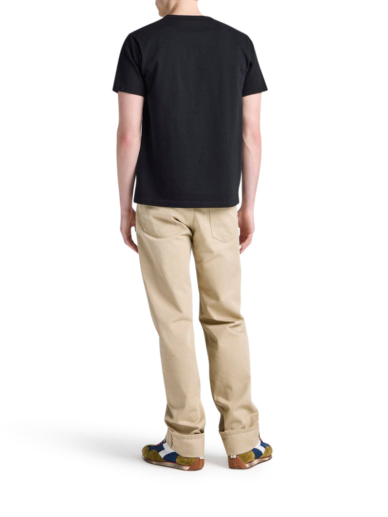 J.W.Anderson Men T-Shirt With Embroidered Anchor J.W. ANDERSON
