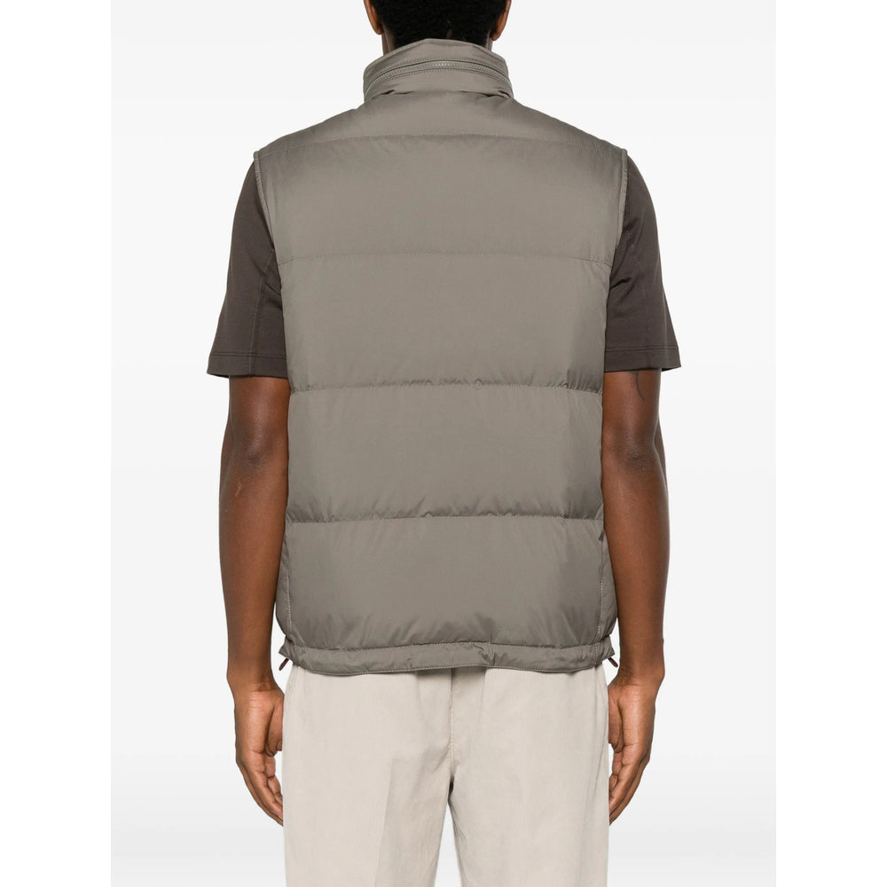 Brunello Cucinelli Green Jackets - Waistcoats & Gilets Men BRUNELLO CUCINELLI