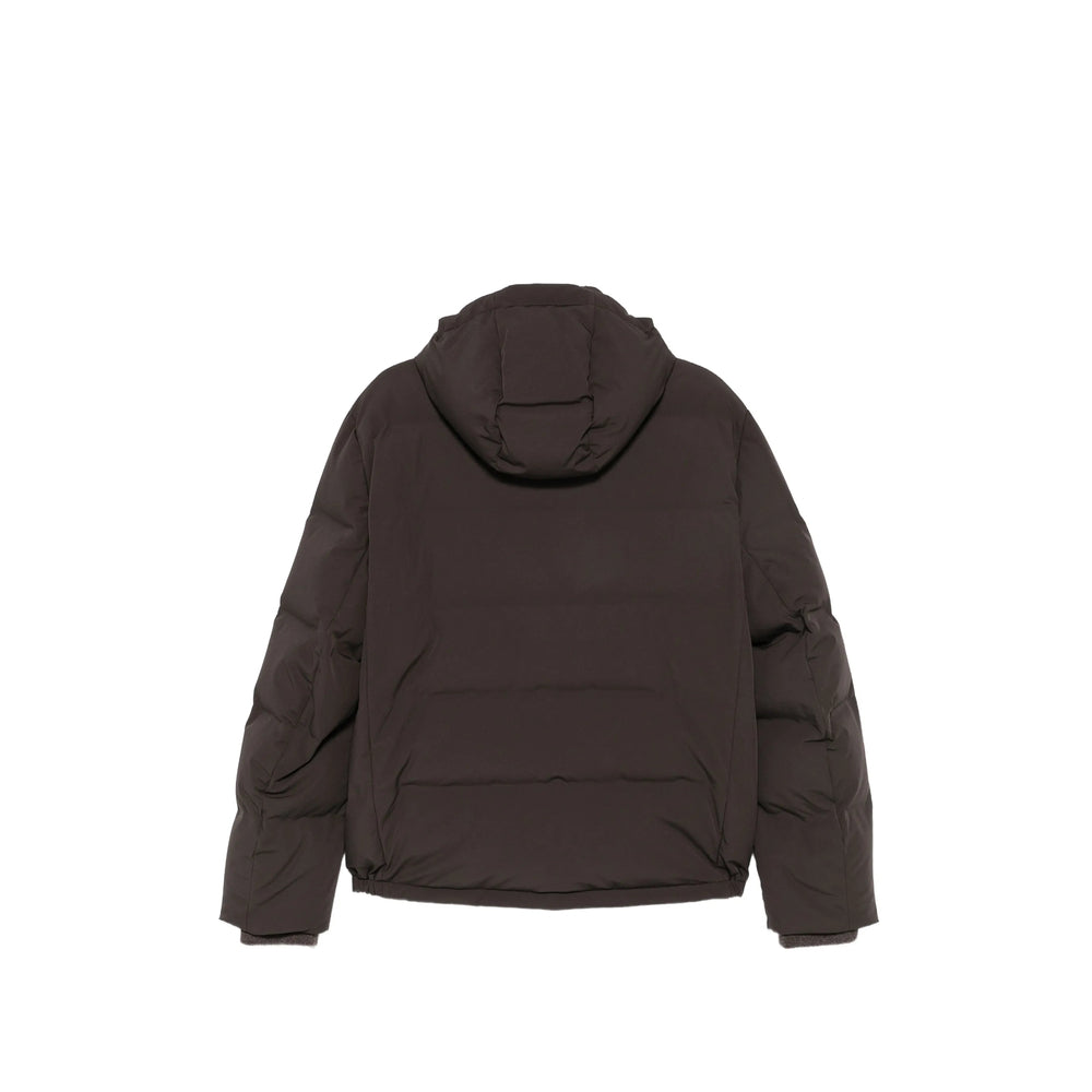 Brunello Cucinelli Brown Jackets - Puffer Jackets Women BRUNELLO CUCINELLI