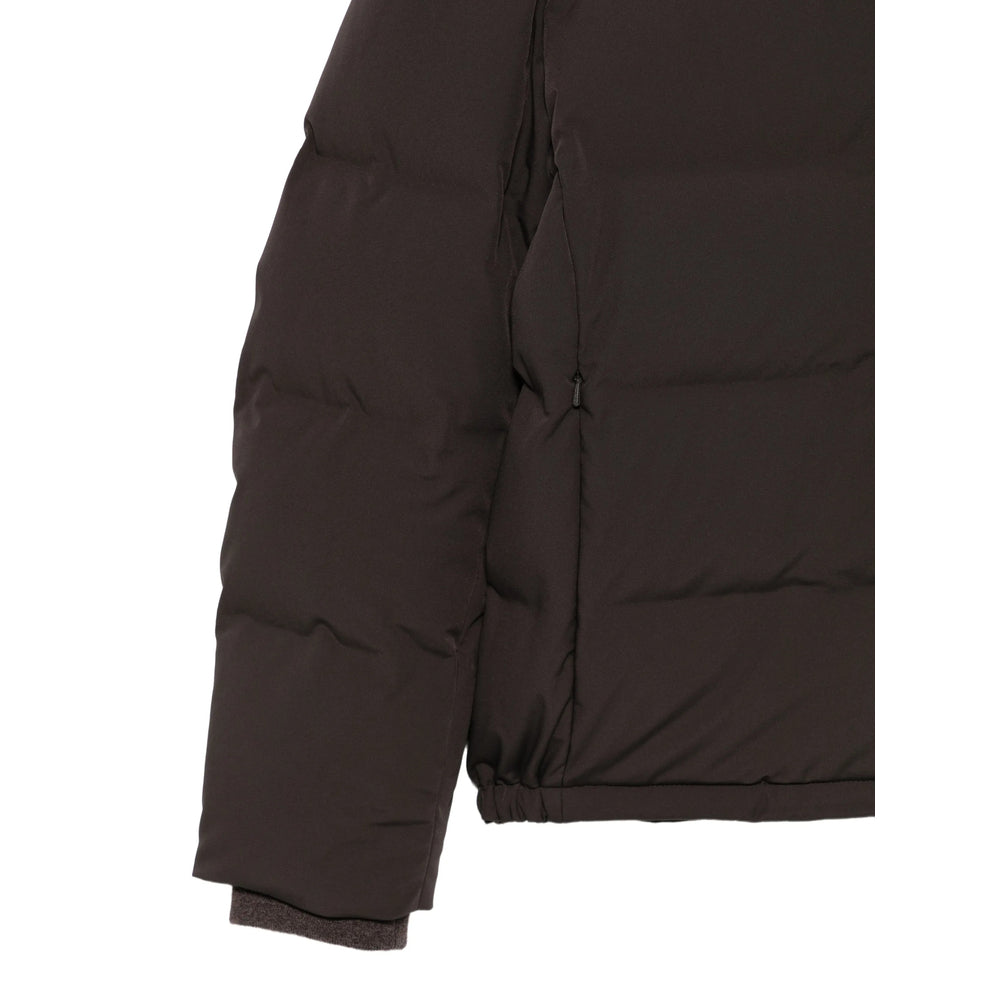 Brunello Cucinelli Brown Jackets - Puffer Jackets Women BRUNELLO CUCINELLI