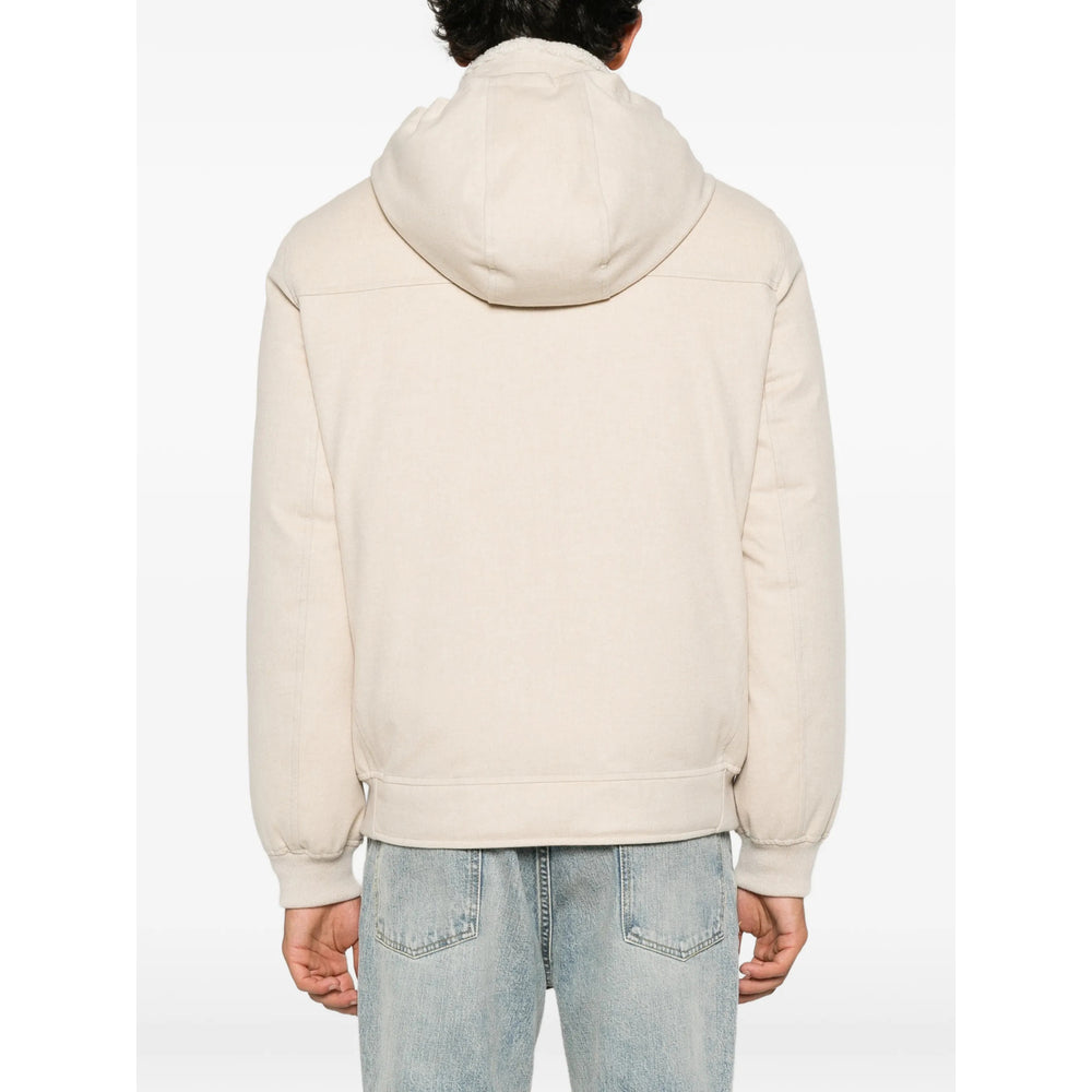 Brunello Cucinelli Neutrals Jackets - Hooded Jackets Men BRUNELLO CUCINELLI