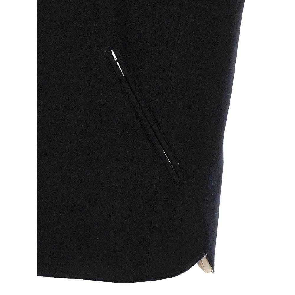 Brunello Cucinelli Black Jackets - Waistcoats & Gilets Men BRUNELLO CUCINELLI