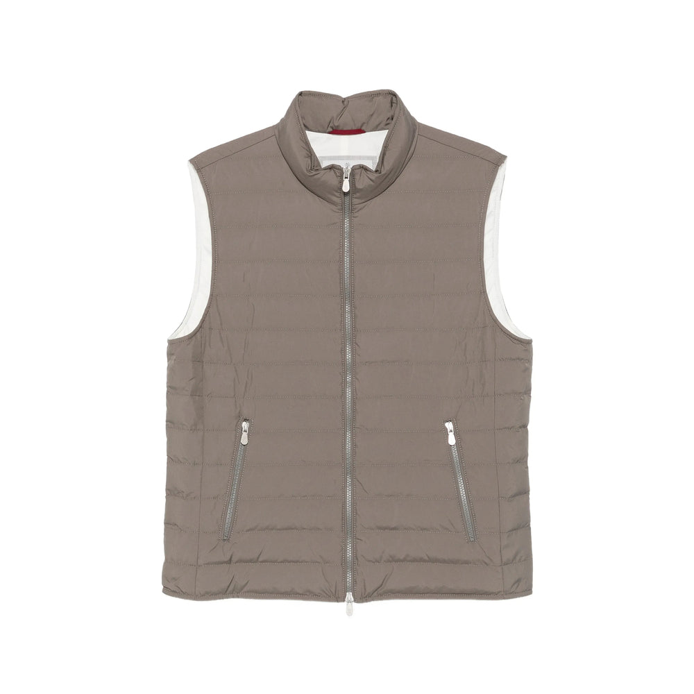 Brunello Cucinelli Green Jackets - Waistcoats & Gilets Men BRUNELLO CUCINELLI