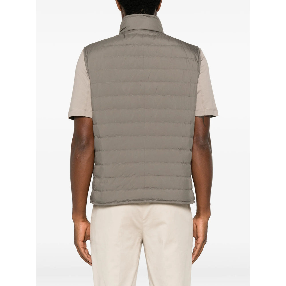 Brunello Cucinelli Green Jackets - Waistcoats & Gilets Men BRUNELLO CUCINELLI