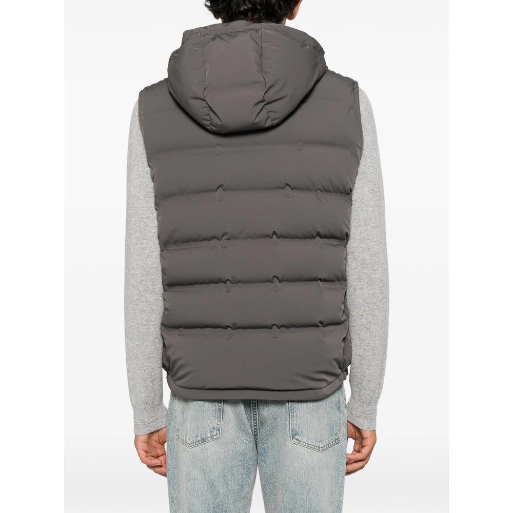 Brunello Cucinelli Grey Jackets - Waistcoats & Gilets Men BRUNELLO CUCINELLI