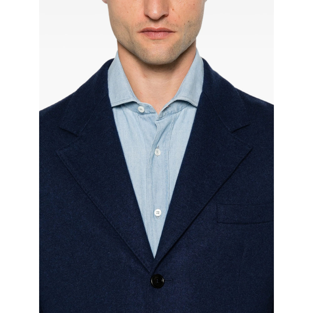 Brunello Cucinelli Blue Jackets - Blazers Men BRUNELLO CUCINELLI