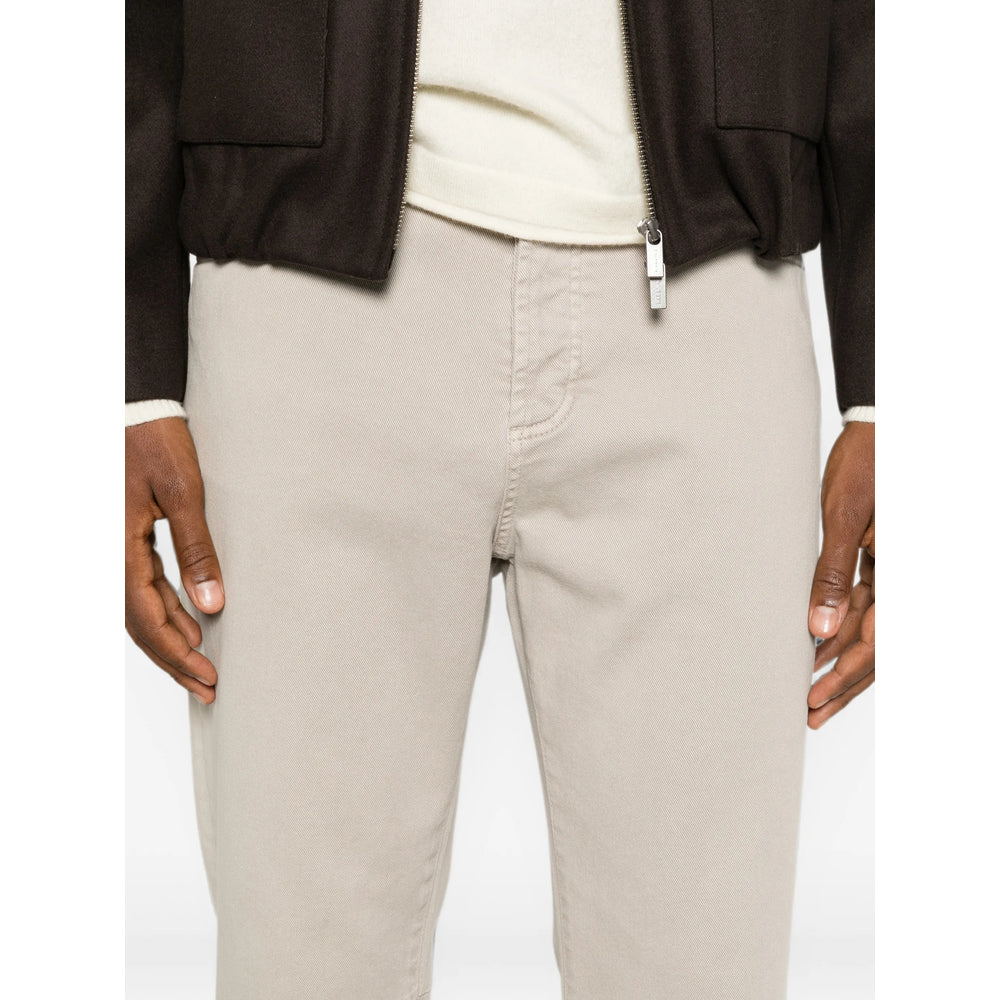 Brunello Cucinelli Neutrals Denim - Regular & Straight-Leg Jeans Men BRUNELLO CUCINELLI