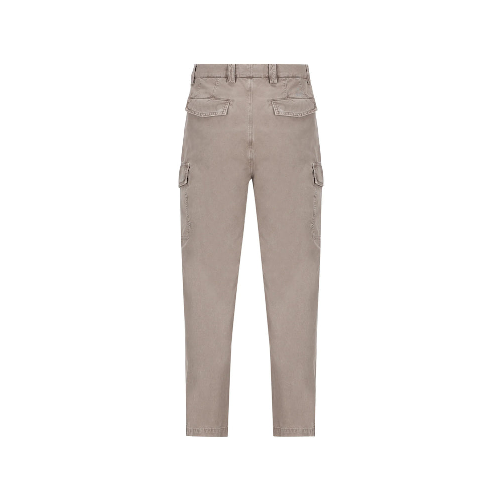 Brunello Cucinelli Grey Trousers - Tapered Trousers Men BRUNELLO CUCINELLI
