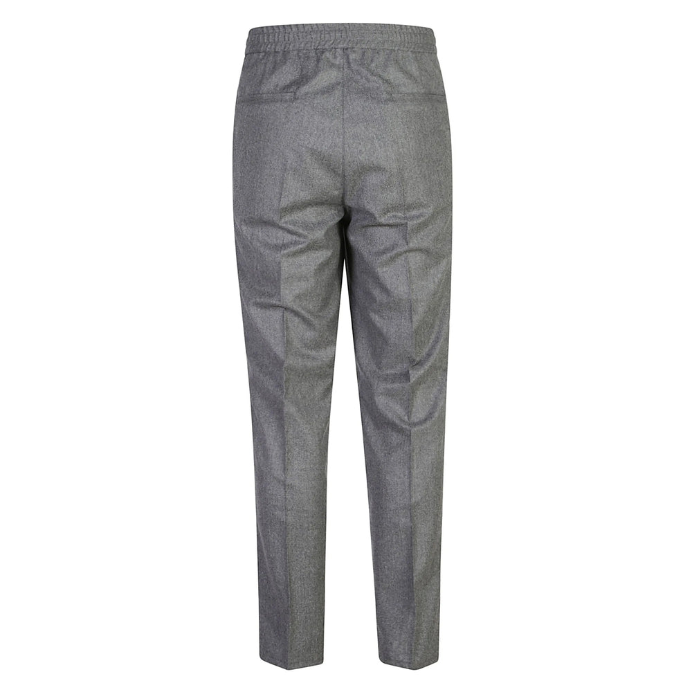 Brunello Cucinelli Grey Trousers - Regular & Straight-Leg Trousers Men BRUNELLO CUCINELLI
