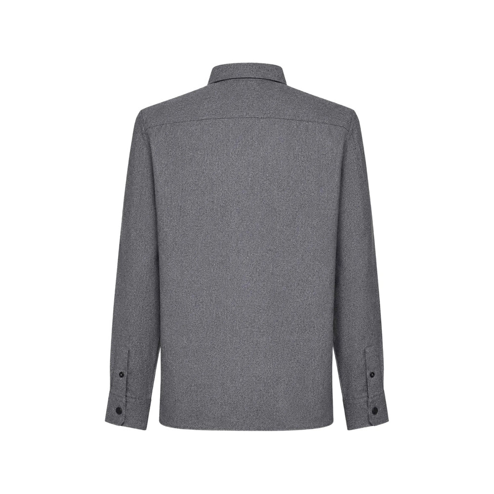 Brunello Cucinelli Grey Shirts Men BRUNELLO CUCINELLI