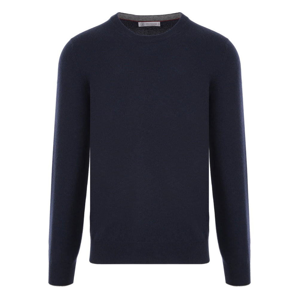 Brunello Cucinelli Blue Sweaters & Knitwear - Jumpers Men BRUNELLO CUCINELLI