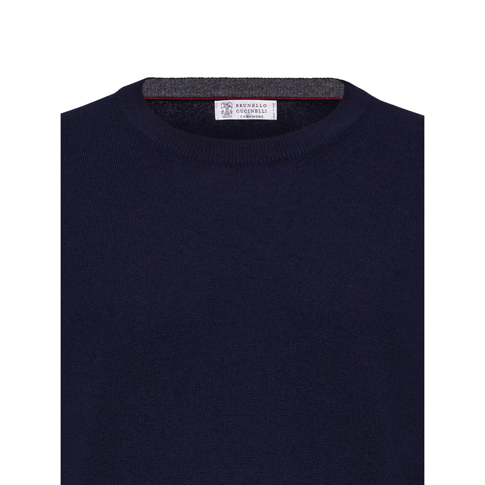 Brunello Cucinelli Blue Sweaters & Knitwear - Jumpers Men BRUNELLO CUCINELLI