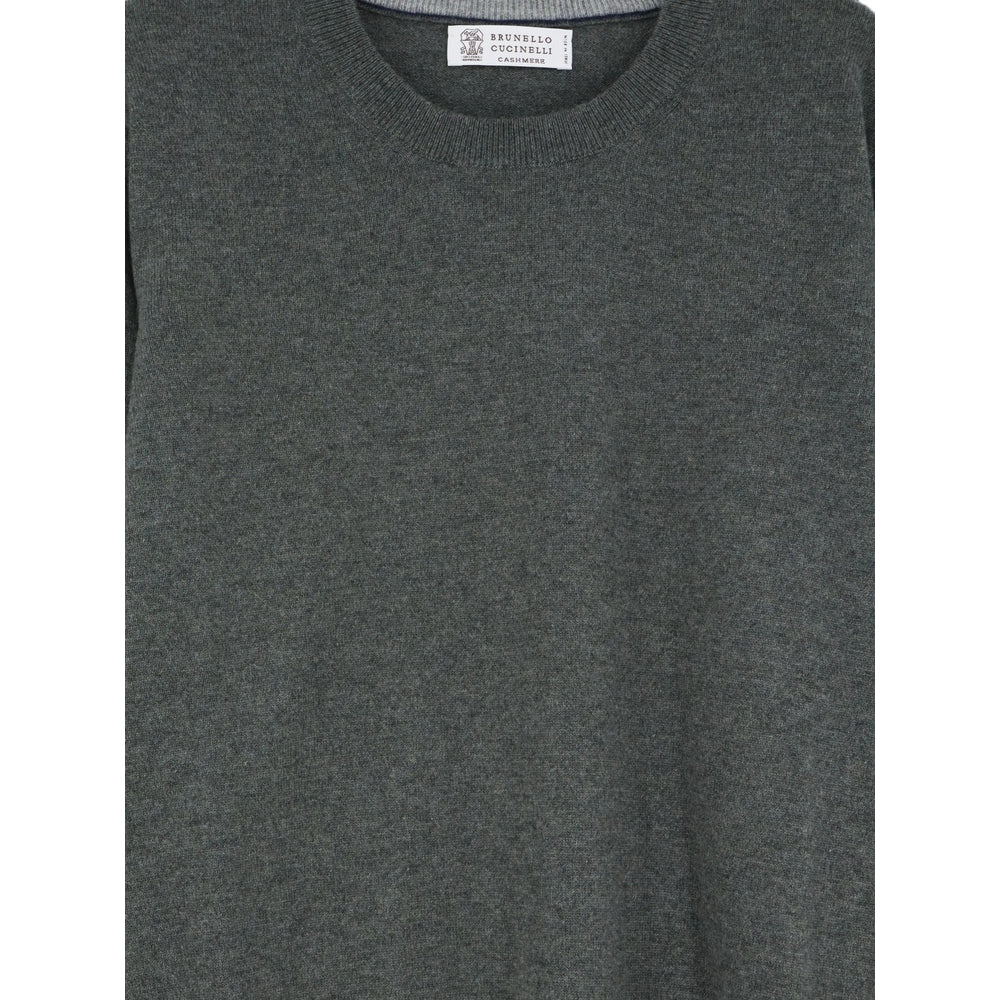 Brunello Cucinelli Grey Sweaters & Knitwear - Jumpers Men