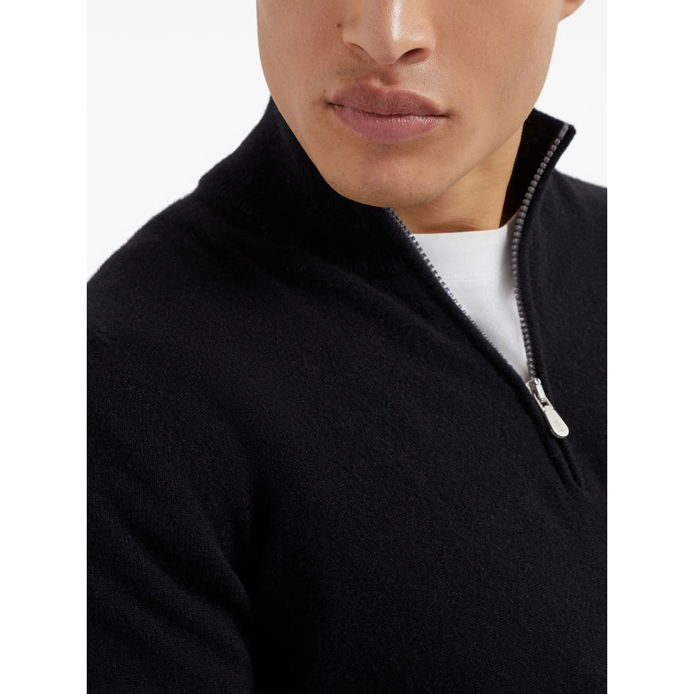 Brunello Cucinelli Black Sweaters & Knitwear - Jumpers Men BRUNELLO CUCINELLI