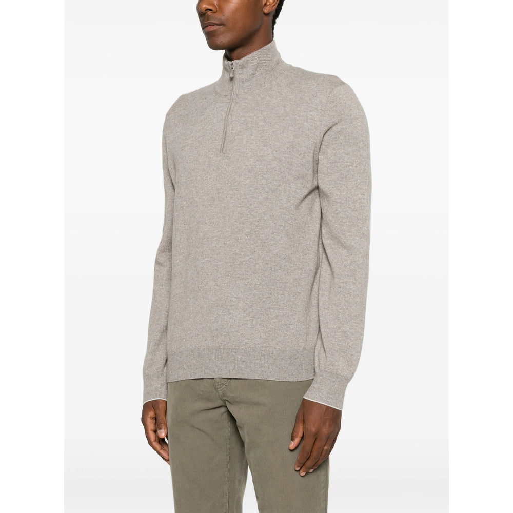 Brunello Cucinelli Neutrals Sweaters & Knitwear - Jumpers Men BRUNELLO CUCINELLI