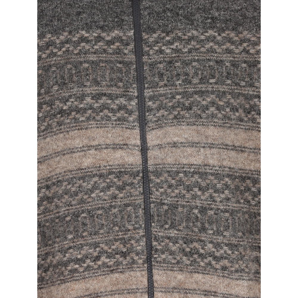 Brunello Cucinelli Grey Sweaters & Knitwear - Cardigans Men BRUNELLO CUCINELLI