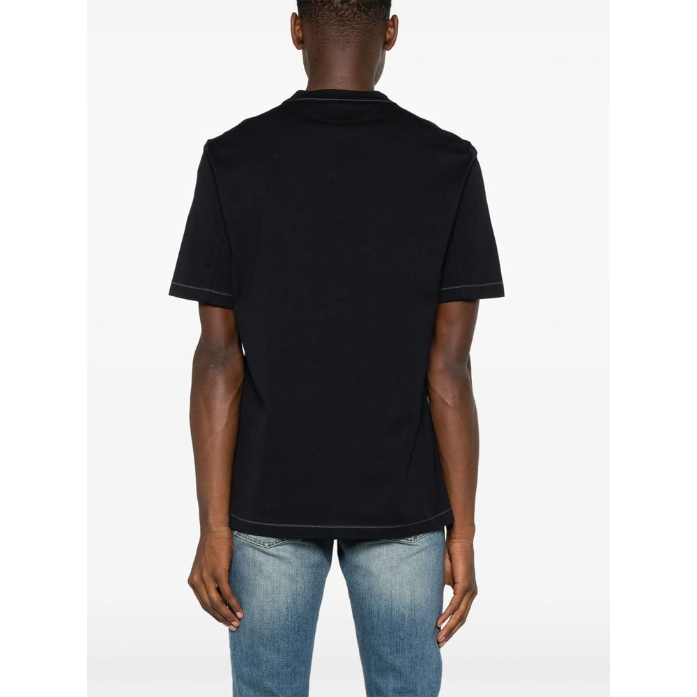 Brunello Cucinelli Blue T-Shirts & Vests - T-Shirts Men