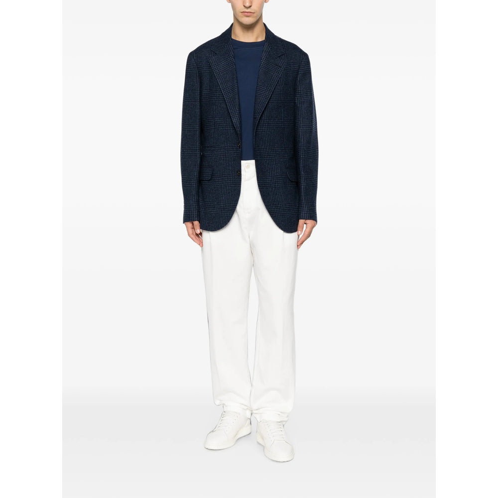 Brunello Cucinelli Blue T-Shirts & Vests - T-Shirts Men BRUNELLO CUCINELLI