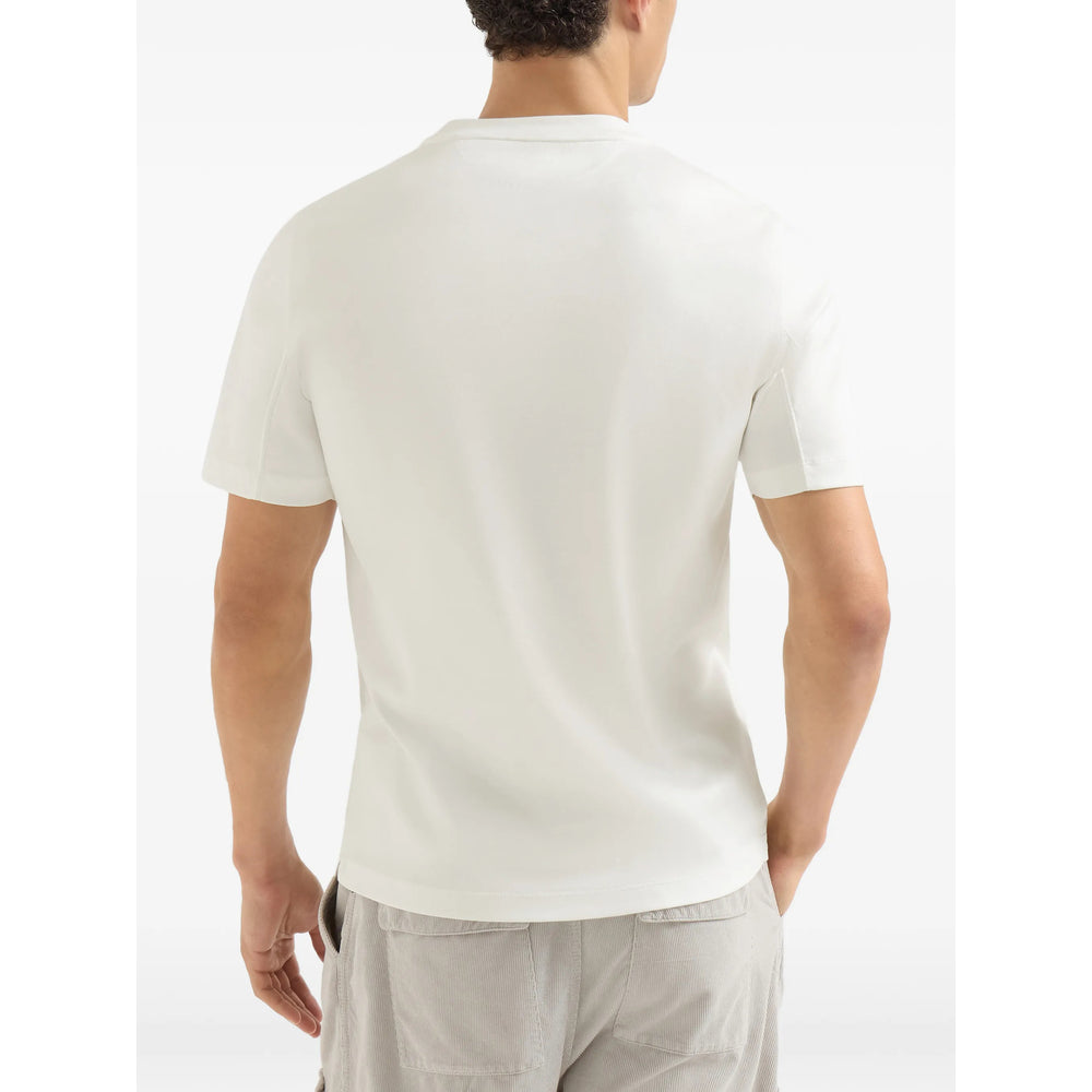 Brunello Cucinelli White T-Shirts & Vests - T-Shirts Men BRUNELLO CUCINELLI
