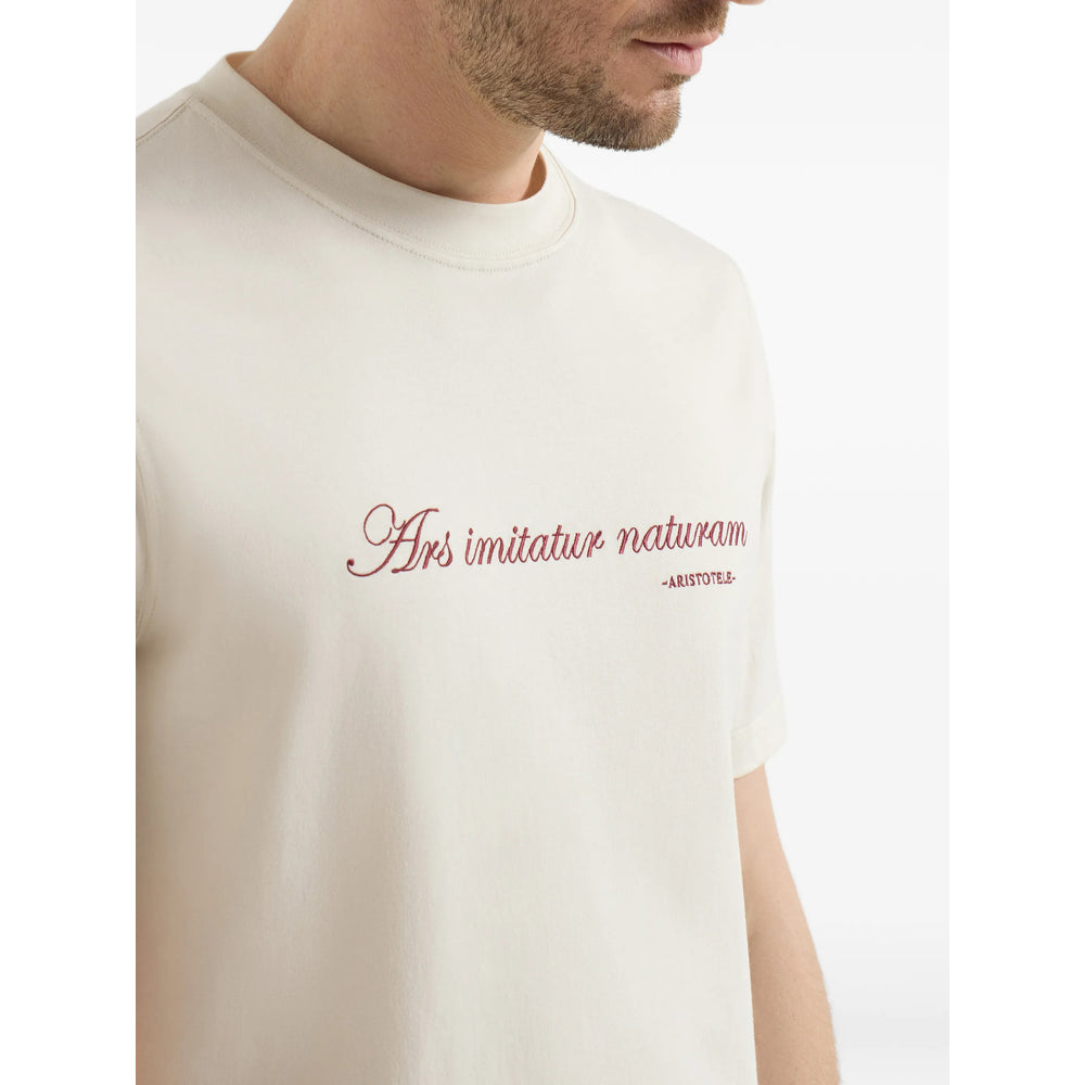 Brunello Cucinelli Neutrals T-Shirts & Vests - T-Shirts Men