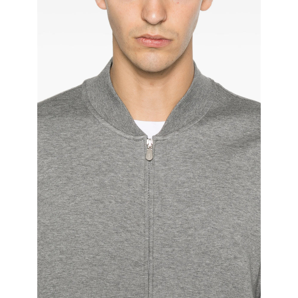 Brunello Cucinelli Grey Sweaters & Knitwear - Sweatshirts Men BRUNELLO CUCINELLI